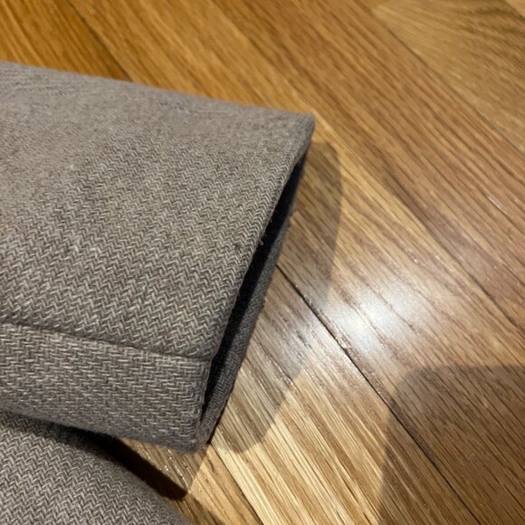 J. Crew by Nello Gori Stadium Cloth Coat Women's Size 4 Camel - Picture 13 of 14